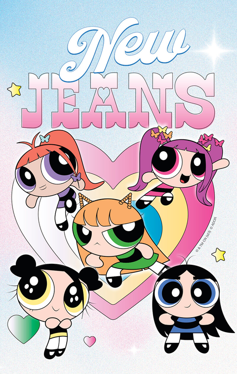 [ALADDIN SPECIAL PHOTOCARD] NewJeans – 2nd EP Get Up THE POWERPUFF GIRLS X NJ Box ver. [Random out of 2 types]