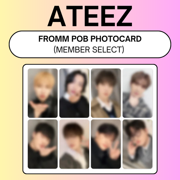 [3/16 FROMM POB PHOTOCARD MEMBER SELECT] ATEEZ: THE WORLD EP.FIN : WILL