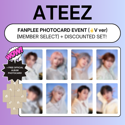 [11/27 FANPLEE PHOTOCARD EVENT] ATEEZ - GOLDEN HOUR: Part.2 (PRE-ORDER)