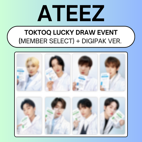 [TOKTOQ] ATEEZ - THE WORLD EP.FIN : WILL, Digipak ver. LUCKY DRAW EVENT