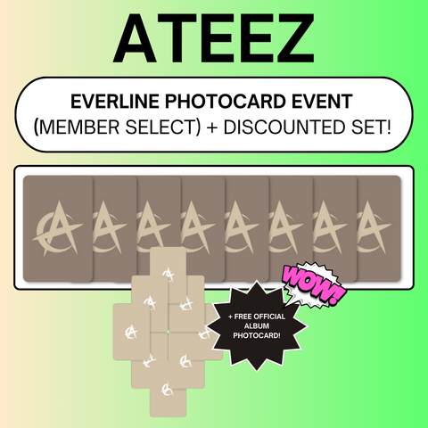 [11/22 EVERLINE PHOTOCARD EVENT] ATEEZ - GOLDEN HOUR: Part.2 (PRE-ORDER)