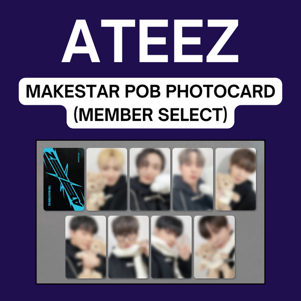 MAKESTAR POB PHOTOCARD MEMBER SELECT EVENT] ATEEZ: THE WORLD EP.FIN : –  wondernara