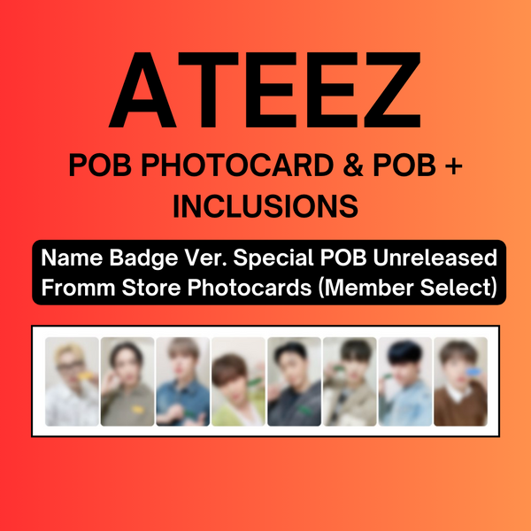 [FROMM POB PART 2 PHOTOCARD MEMBER SELECT EVENT] ATEEZ: THE WORLD EP.FIN : WILL
