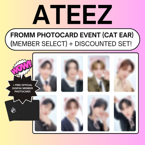 [11/15 FROMM PHOTOCARD EVENT] ATEEZ - GOLDEN HOUR: Part.2 (PRE-ORDER)