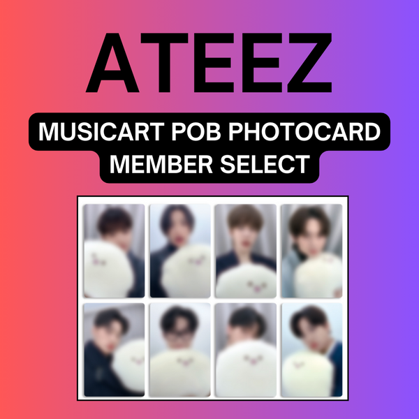 [MUSICART POB PHOTOCARD MEMBER SELECT] ATEEZ: THE WORLD EP.FIN : WILL