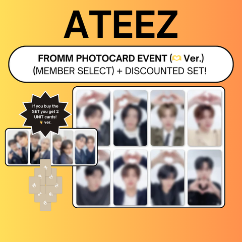 [12/19 FROMM PHOTOCARD EVENT] ATEEZ - GOLDEN HOUR: Part.2 (PRE-ORDER)