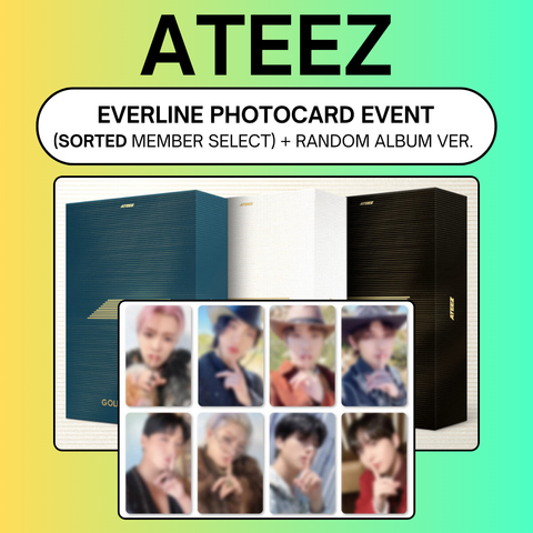 [EVERLINE LUCKY DRAW OFFLINE EVENT] ATEEZ - GOLDEN HOUR : Part.1