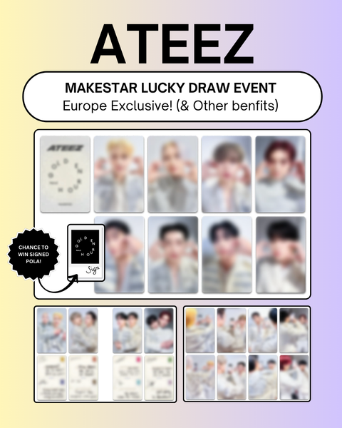 [02/04 MAKESTAR OFFLINE LUCKY DRAW EVENT] ATEEZ - GOLDEN HOUR: Part.2 (POCCA ver.)(PRE-ORDER)