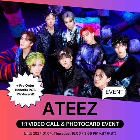 [1:1 VIDEO CALL EVENT BY MUSICART] ATEEZ - [THE WORLD EP.FIN : WILL], Digipak ver, pre-order