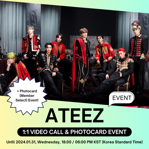 [2/24 1:1 VIDEO CALL EVENT BY MAKESTAR] ATEEZ - THE WORLD EP.FIN : WILL (PRE-ORDER)