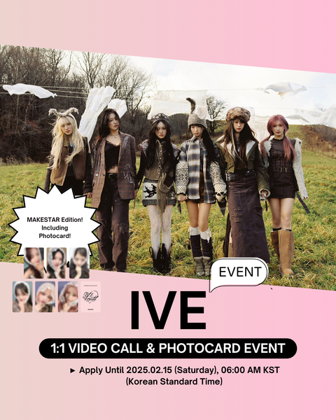 [02/16 1:1 VIDEO CALL EVENT BY MAKESTAR] IVE - IVE EMPATHY (ALBUM ver.) (PRE-ORDER)