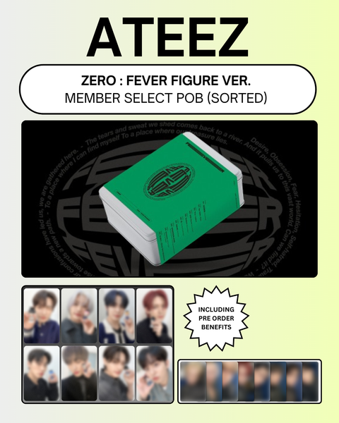 [02/27 [FIGURE VER.] ATEEZ - ZERO : FEVER EPILOGUE DIARY VER. (PRE-ORDER)