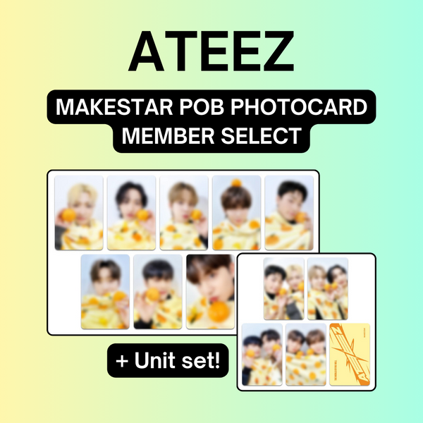 [MAKESTAR POB PHOTOCARD MEMBER SELECT - PART 3] ATEEZ: THE WORLD EP.FIN : WILL