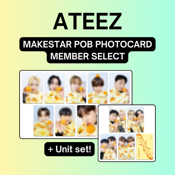 Seonghwa Makestar sale 3.0 cat/kitty pob Photocard