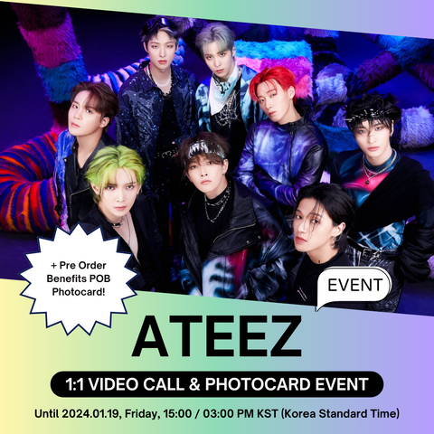 [1/30 1:1 VIDEO CALL EVENT BY EVERLINE] ATEEZ - THE WORLD EP.FIN : WILL (PRE-ORDER)