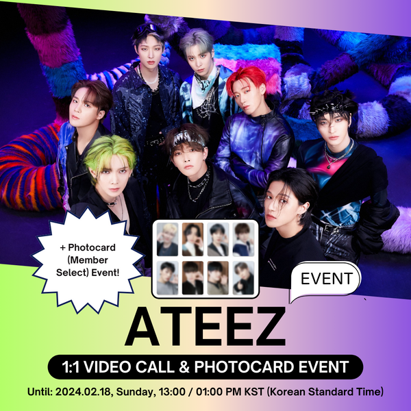 [2/26 PART 2 1:1 VIDEO CALL EVENT BY MINIRECORD] ATEEZ [THE WORLD EP.FIN : WILL] PLATFORM VER. (PRE-ORDER)