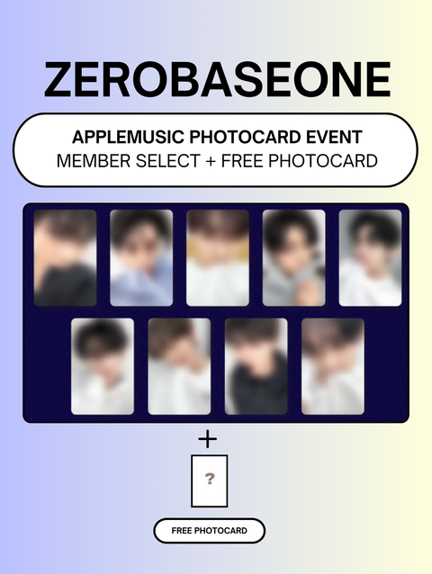 [03/08 APPLEMUSIC PHOTOCARD EVENT] ZEROBASEONE - The 5th Mini Album [BLUE PARADISE] (PRE-ORDER)