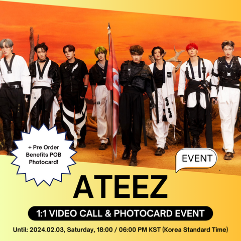 [2/25 1:1 VIDEO CALL EVENT BY APPLEMUSIC] ATEEZ - THE WORLD EP.FIN : WILL (PRE-ORDER)