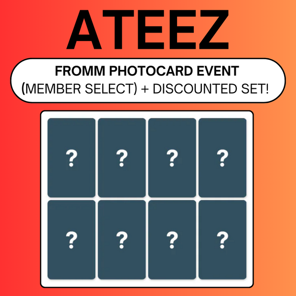 [7/18 FROMM PHOTOCARD EVENT] ATEEZ - [GOLDEN HOUR : Part.1] (PRE-ORDER)