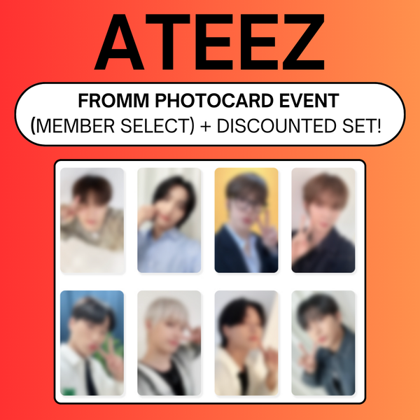 [7/18 FROMM PHOTOCARD EVENT] ATEEZ - [GOLDEN HOUR : Part.1] (PRE-ORDER)
