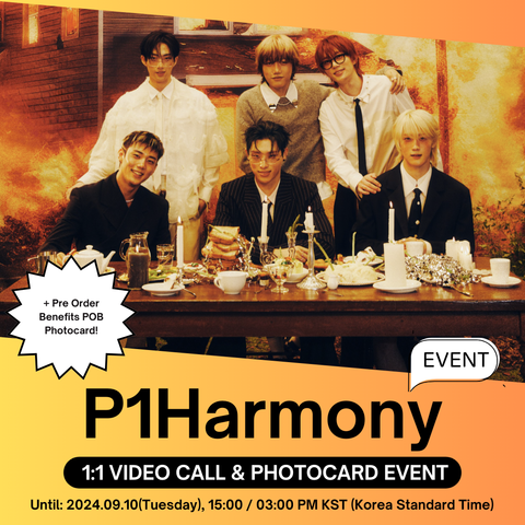 9/20 1:1 VIDEO CALL EVENT BY SOUNDWAVE] P1Harmony - 7th Mini Album [SAD SONG] (ALBUM) (PRE-ORDER)