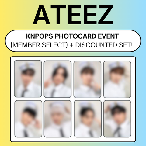 [6/14 KNPOPS PHOTOCARD EVENT] ATEEZ - [GOLDEN HOUR : Part.1] (PRE-ORDER)