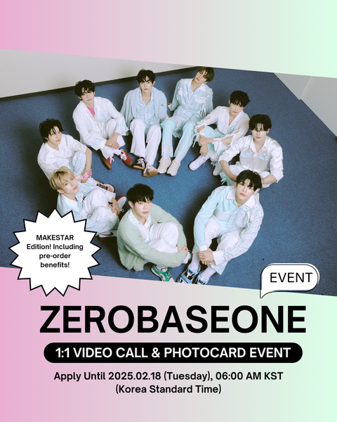 [03/09 1:1 VIDEO CALL EVENT BY MAKESTAR] ZEROBASEONE - The 5th Mini Album [BLUE PARADISE] (ZEROSE ver.) (PRE-ORDER)