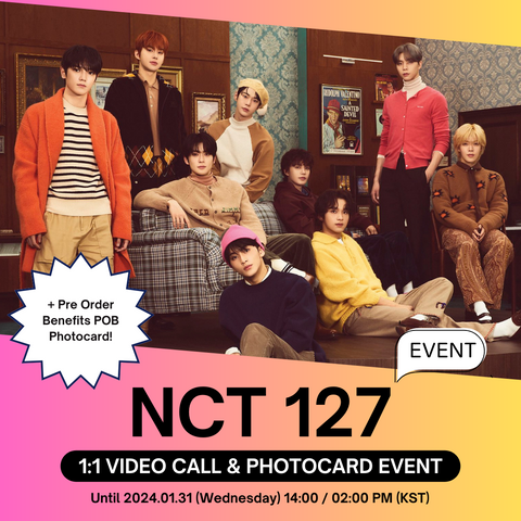 [2/5 1:1 VIDEO CALL EVENT BY HELLOLIVE] NCT 127 - WINTER SPECIAL SINGLE [BE THERE FOR ME]