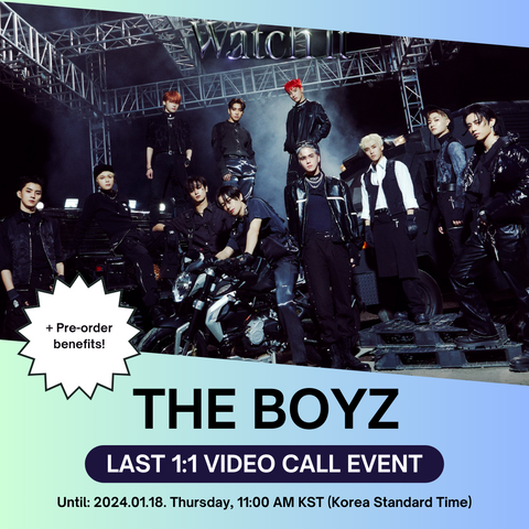 [1/21 1:1 VIDEO CALL EVENT BY EVERLINE] THE BOYZ 2ND ALBUM [PHANTASY] Pt.2 Sixth Sense (EVER ver.) + Random POB Photocard