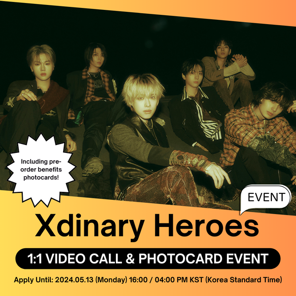 [5/18 1:1 VIDEO CALL EVENT BY WITHMUU] Xdinary Heroes - Troubleshooting (PRE-ORDER)