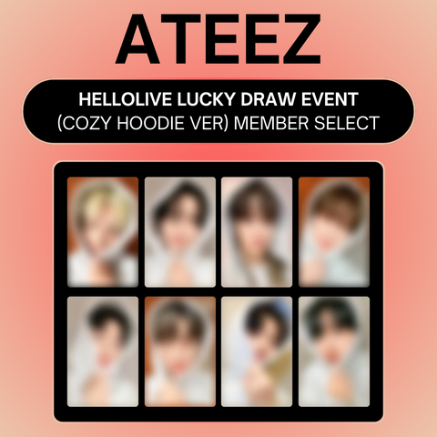 [HELLOLIVESHOP] ATEEZ: THE WORLD EP.FIN : WILL LUCKY DRAW EVENT