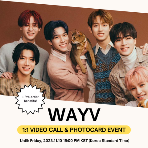 [1:1 VIDEO CALL EVENT - KTOWN4U] WayV - The 2nd Album [On My Youth] (Photobook Ver.) PRE-ORDER