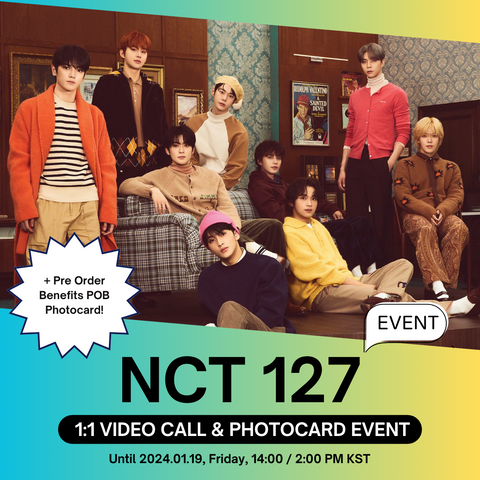 [1/25 1:1 VIDEO CALL EVENT BY ALLMD] NCT 127 - Winter Special Single Album [Be There For Me] (HOUSE Ver.)