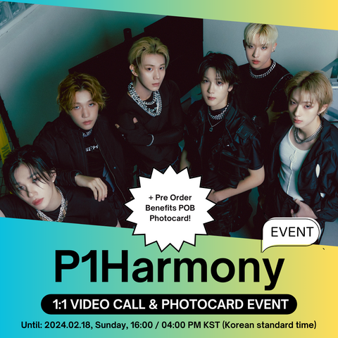 [2/22 1:1 VIDEO CALL EVENT BY JUMPUPENT] P1Harmony - 1ST ALBUM: KILLIN' IT (RANDOM) + PHOTOCARD