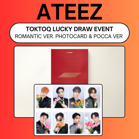 [05/30 TOKTOQ LUCKY DRAW EVENT] ATEEZ - [[GOLDEN HOUR : Part.1] POCAALBUM (PRE-ORDER)