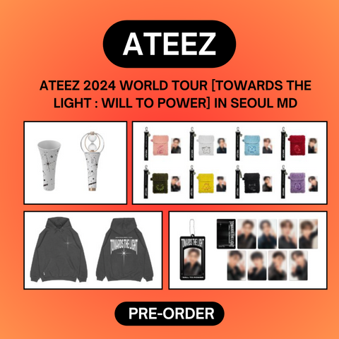 [PRE-ORDER] ATEEZ - 2024 WORLD TOUR [TOWARDS THE LIGHT : WILL TO POWER] IN SEOUL