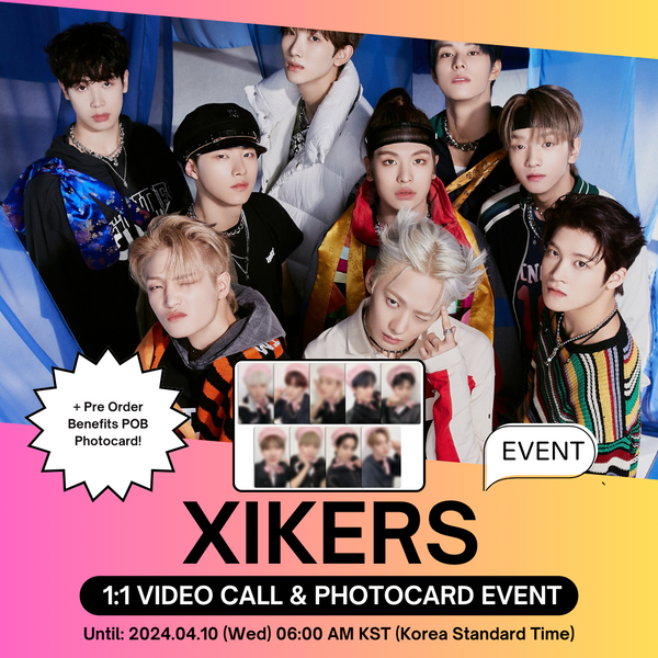 [4/18 1:1 VIDEO CALL EVENT BY MUSICART] XIKERS - 3RD MINI ALBUM 'HOUSE OF TRICKY: TRIAL AND ERROR' (PRE-ORDER)