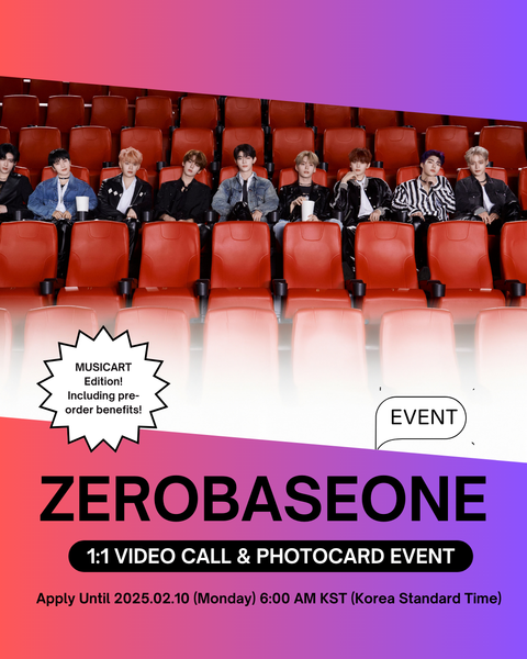 [03/06 1:1 VIDEO CALL EVENT BY MUSICART] ZEROBASEONE - The 5th Mini Album [BLUE PARADISE] (ALBUM ver.) (PRE-ORDER)