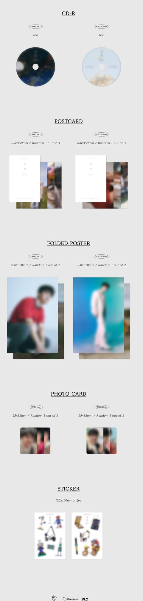 [5/18 1:1 VIDEO CALL EVENT BY MUSICPLANT] DOH KYUNG SOO (D.O.) - 3rd Mini Album BLOSSOM (ALBUM) (PRE-ORDER)