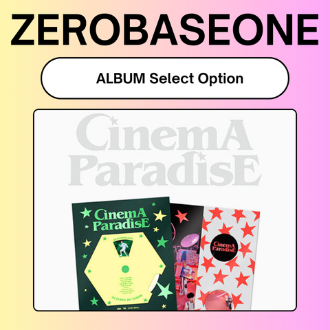 [9/11 WN EVENT] ZEROBASEONE - The 4th Mini Album [CINEMA PARADISE] Romance/SF ver.