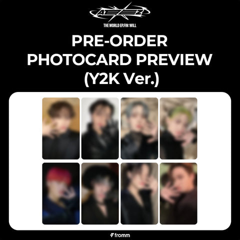 [PHOTOCARD EVENT - FROMMSTORE] ATEEZ - THE WORLD EP.FIN : WILL