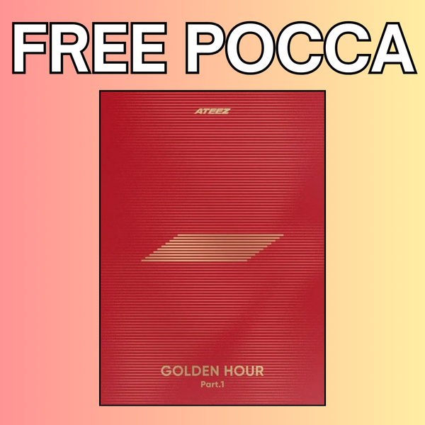 [FREE GIFT EVENT] POCAALBUM ATEEZ - [GOLDEN HOUR: Part.1]