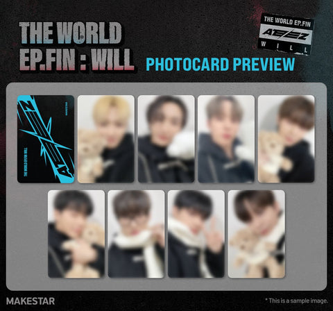 [MAKESTAR POB PHOTOCARD MEMBER SELECT EVENT] ATEEZ: THE WORLD EP.FIN : WILL
