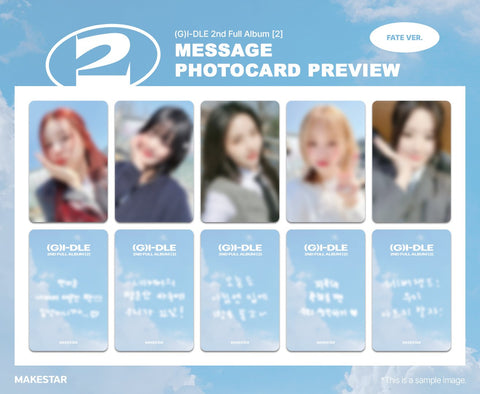 [4/9 1:1 VIDEO CALL EVENT BY MAKESTAR] (G)I-DLE - 2nd Full Album [2] (POCAALBUM) SPECIAL 1:1 VIDEO CALL EVENT(PRE-ORDER)