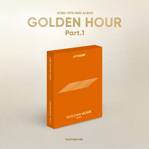 [TOKTOQ PHOTOCARD EVENT] ATEEZ - [GOLDEN HOUR : Part.1] Platform VER.(PRE-ORDER)