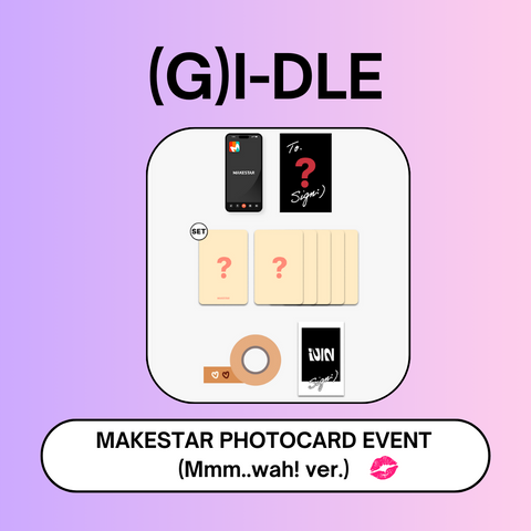 [5/24 1:1 VIDEO CALL EVENT BY MAKESTAR] (G)I-DLE - 2nd Full Album [2] (POCAALBUM)(PRE-ORDER)