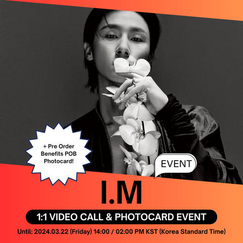 [4/06 1:1 VIDEO CALL EVENT BY MUSICKOREA] I.M - Off The Beat [Random] (PRE-ORDER)