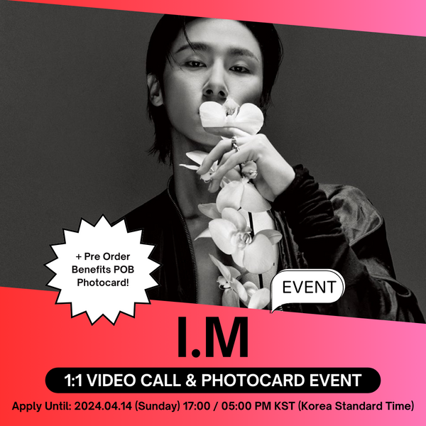 [4/20 1:1 VIDEO CALL EVENT BY MUSICART] I.M - 3rd EP: Off The Beat [Random] (PRE-ORDER)