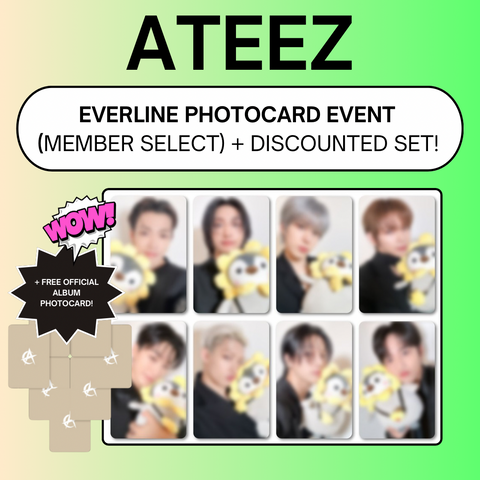 [11/22 EVERLINE PHOTOCARD EVENT] ATEEZ - GOLDEN HOUR: Part.2 (PRE-ORDER)