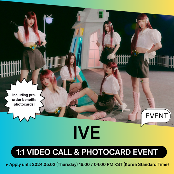 [5/4 1:1 VIDEO CALL EVENT BY MAKESTAR] IVE - IVE SWITCH (PRE-ORDER)